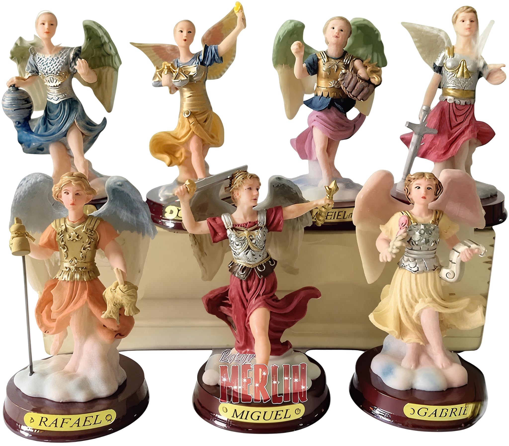 Amazon.com: 7 Arcangeles Kit 7 Archangels Angels of God in Fine