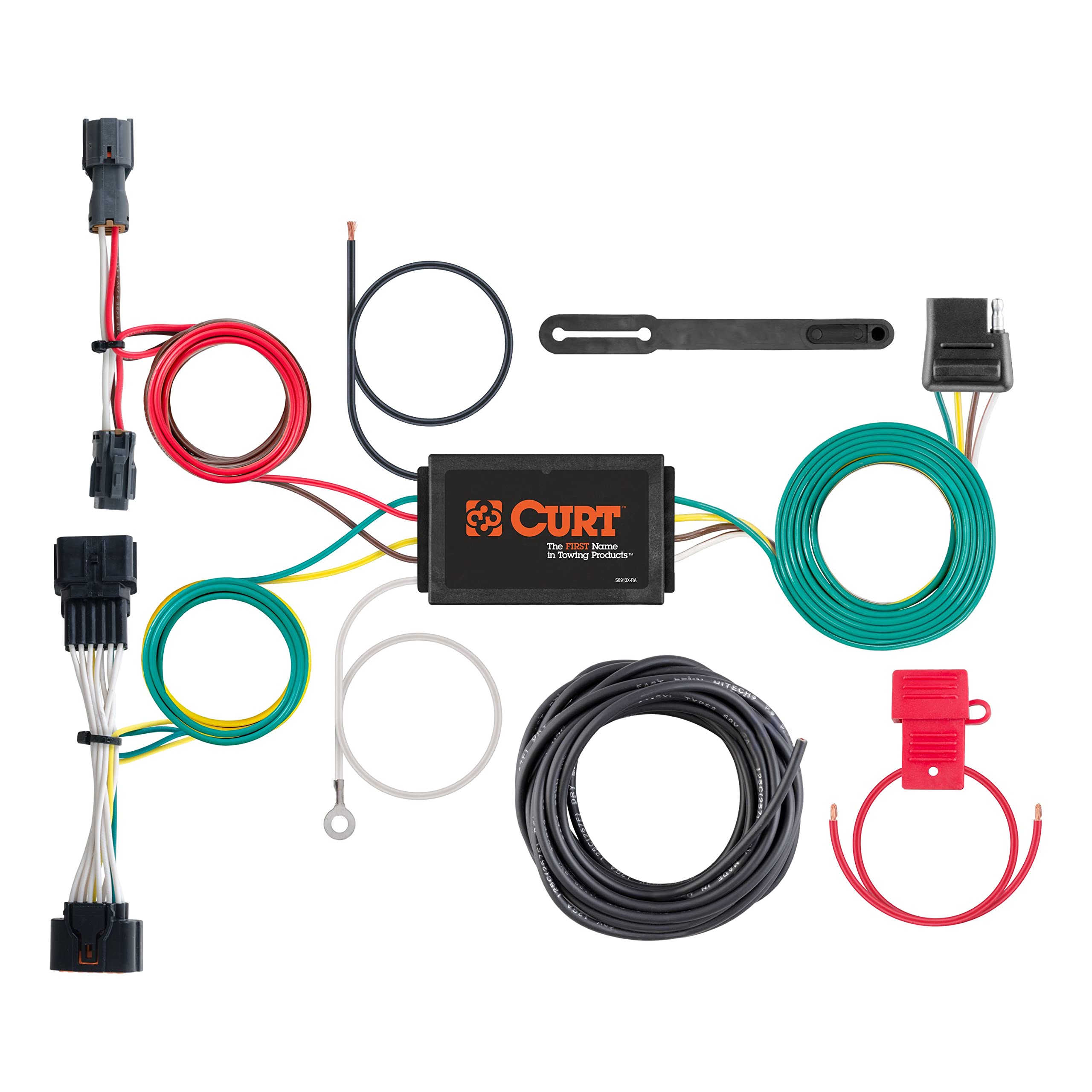Photo 1 of CURT 56321 Custom 4-Pin Trailer Wiring Harness for Kia Sportage