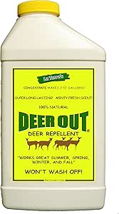 Repelente concentrado de la marca Deer Out, 32 oz, 1 botella