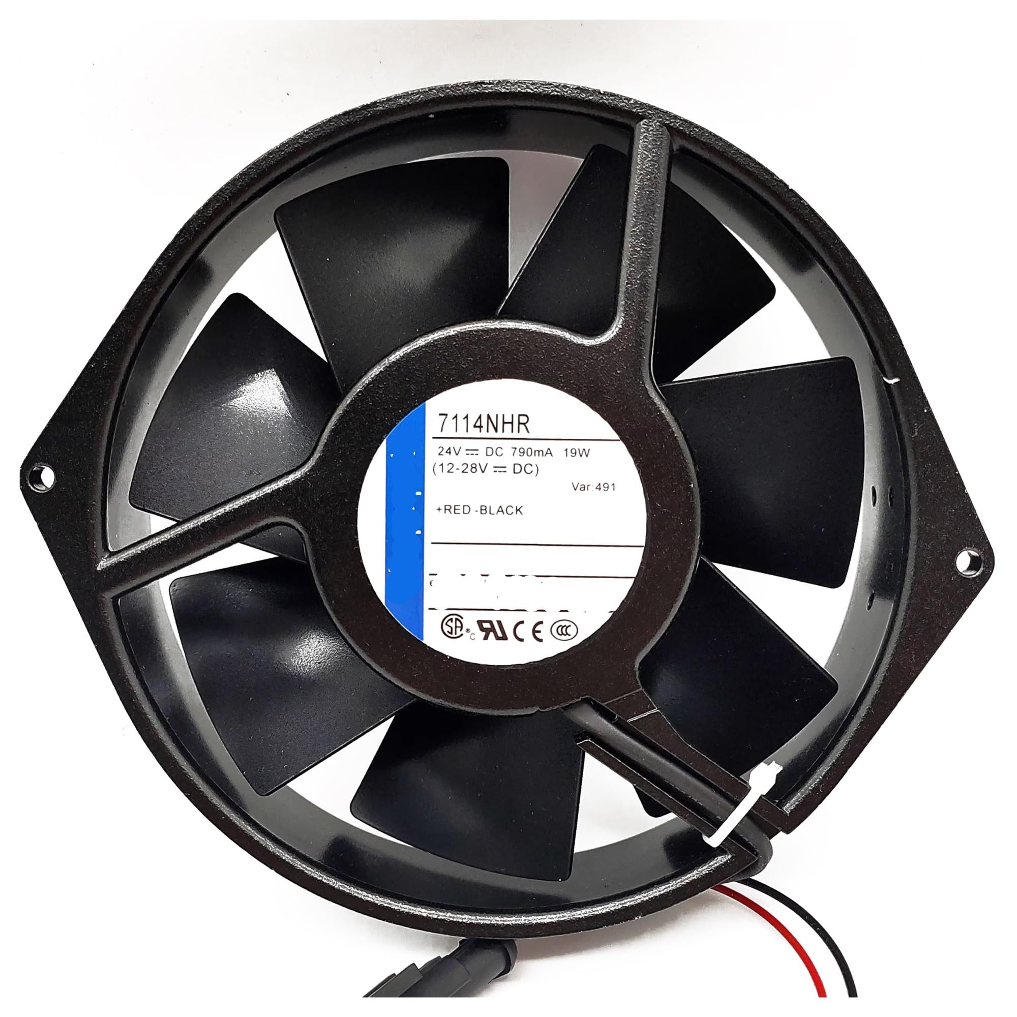 JEYPINDII 7114NHR 7114 DC 24V 790mA 19W 15CM 15038 150X150X38mm inverter Cooling Fan