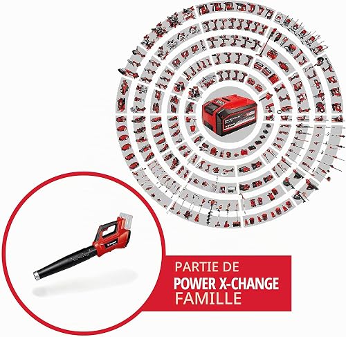 Einhell Spazzafoglie a Batteria Ge-Lb 36/210 Li E-Solo Power X-Change + 2X 3,0Ah & Twincharger PXC Starter Kit - 2