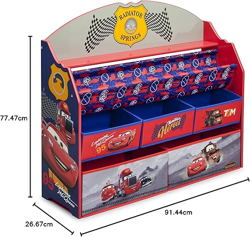 Vista 16 de Delta Children Organizador de libros y juguetes de lujo, Nick Jr. PAW Patrol