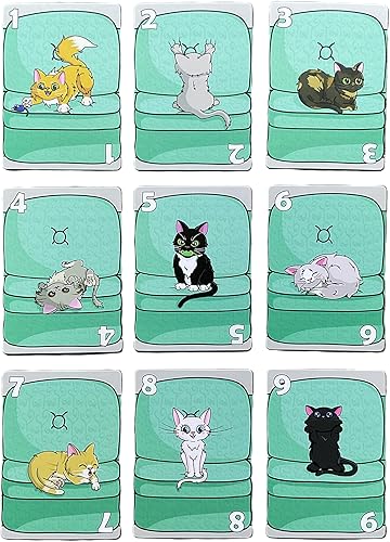 Miniatura 7 de Juego de cartas Couch Kittens - Juego rápido y fácil para 2 jugadores de The Dusty Top Hat
