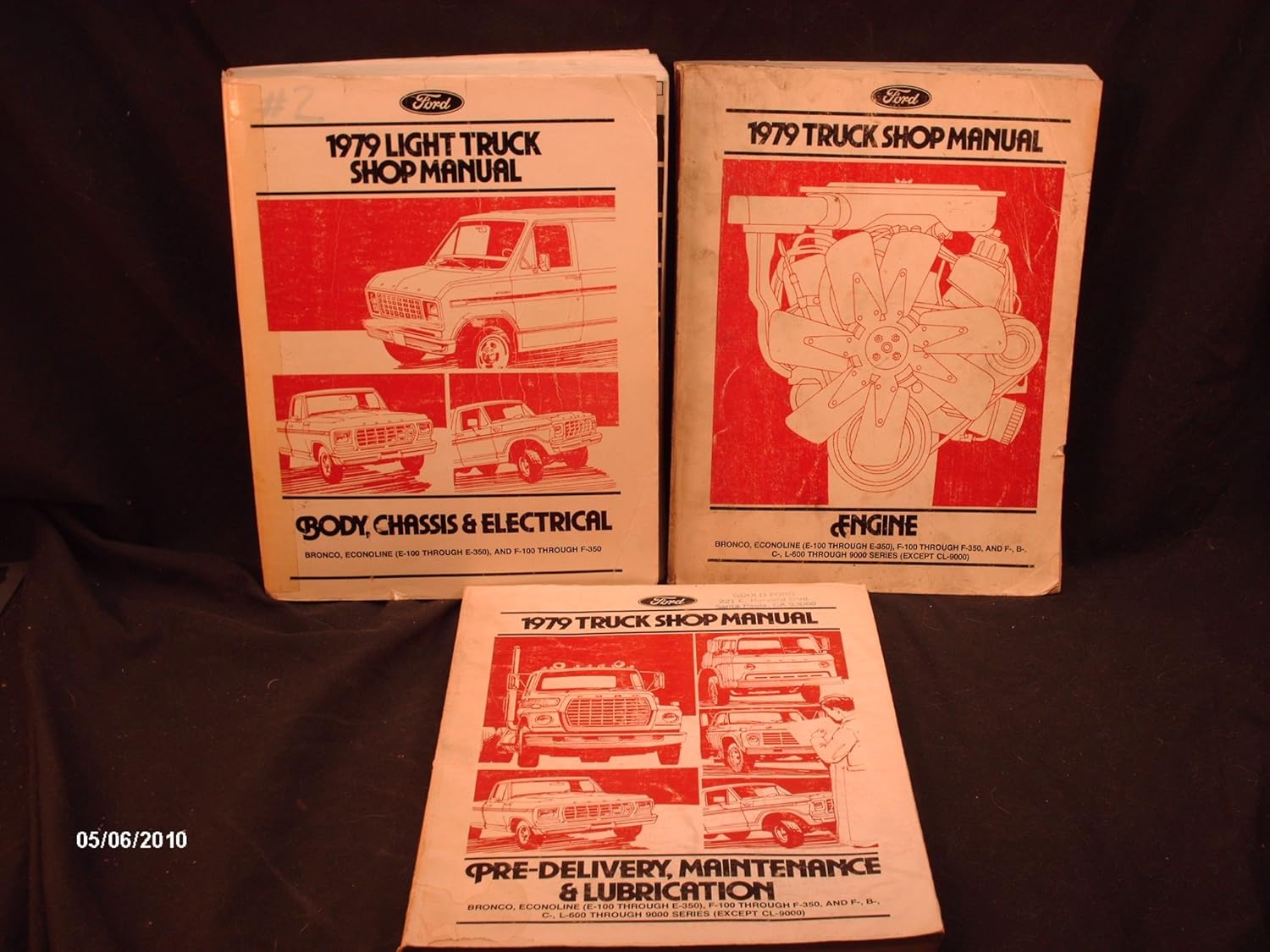 1979 Ford Light Truck Shop Repair Manual (3 Vols.) Ford Motor Company