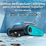 AIPER Scuba S1 2025 Robot de Nettoyage Mural et de Piscine, Fond de Piscine avec Batterie améliorée 180 Min, Filtration Ultra-Fine, Application et OTA, pour piscines jusqu'à 150 m² - 7