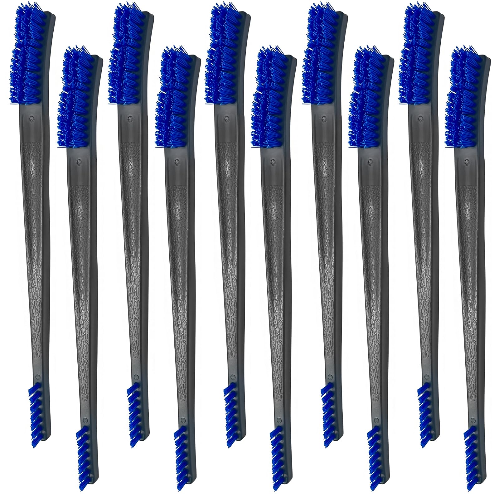 Nylon Brush Set, 10 Pack Double-Ended Nylon Brushes for Cleaning