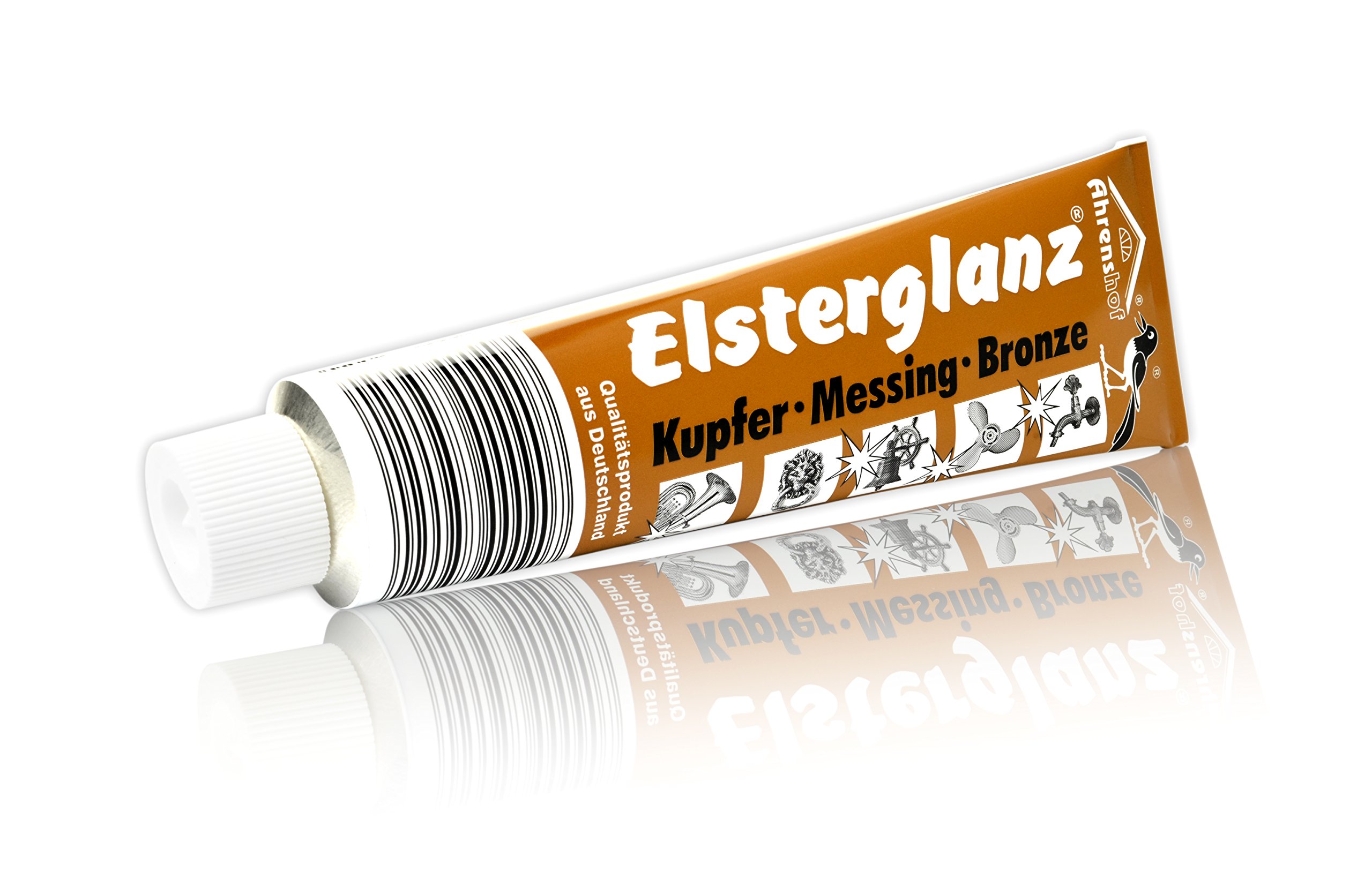 Helmecke & Hoffmann * 8er Pack Elsterglanz je 150 ml Polierpasten + 2 Microfasertücher je 30 x 30 cm