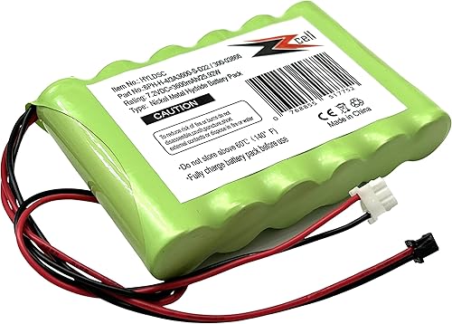 Miniatura 5 de ZZcell Reemplazo de batería para panel de control DSC Impassa SCW9057, 6PH-H-43A3600-S-D22, sistemas de alarma inalámbricos ADT y Honeywell