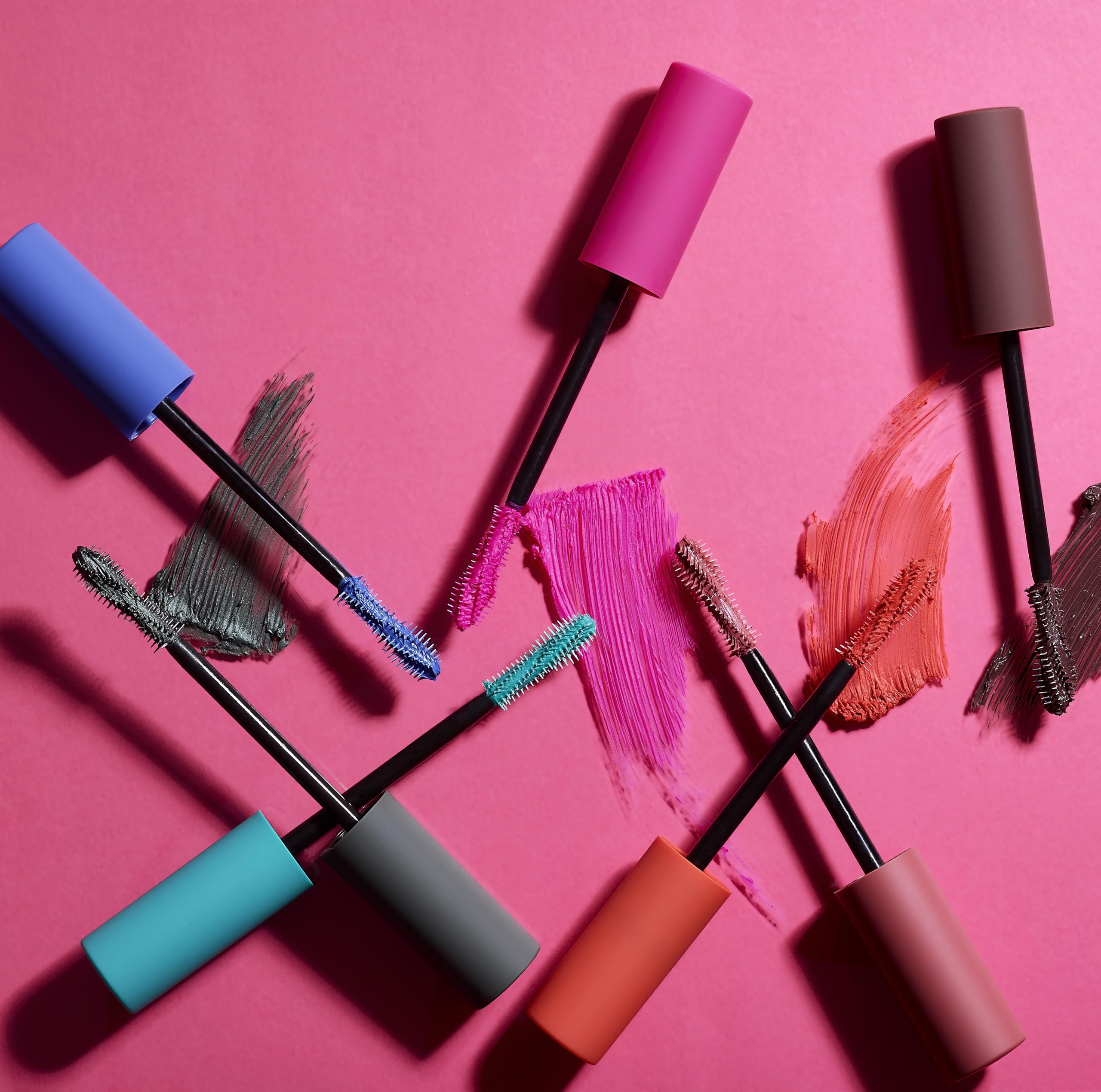 3INA MAKEUP - The Color Mascara 482 + The Color Mascara 793 + The Color Mascara 850 - Viola - Turchese - Blu - Mascara Colorato con Cheratina Vegetale - Mascara Volumizzante - Vegan - Cruelty Free