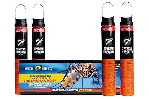 Spartan Mosquito Pro Tech - 1 Acre Pack 4 Tubes