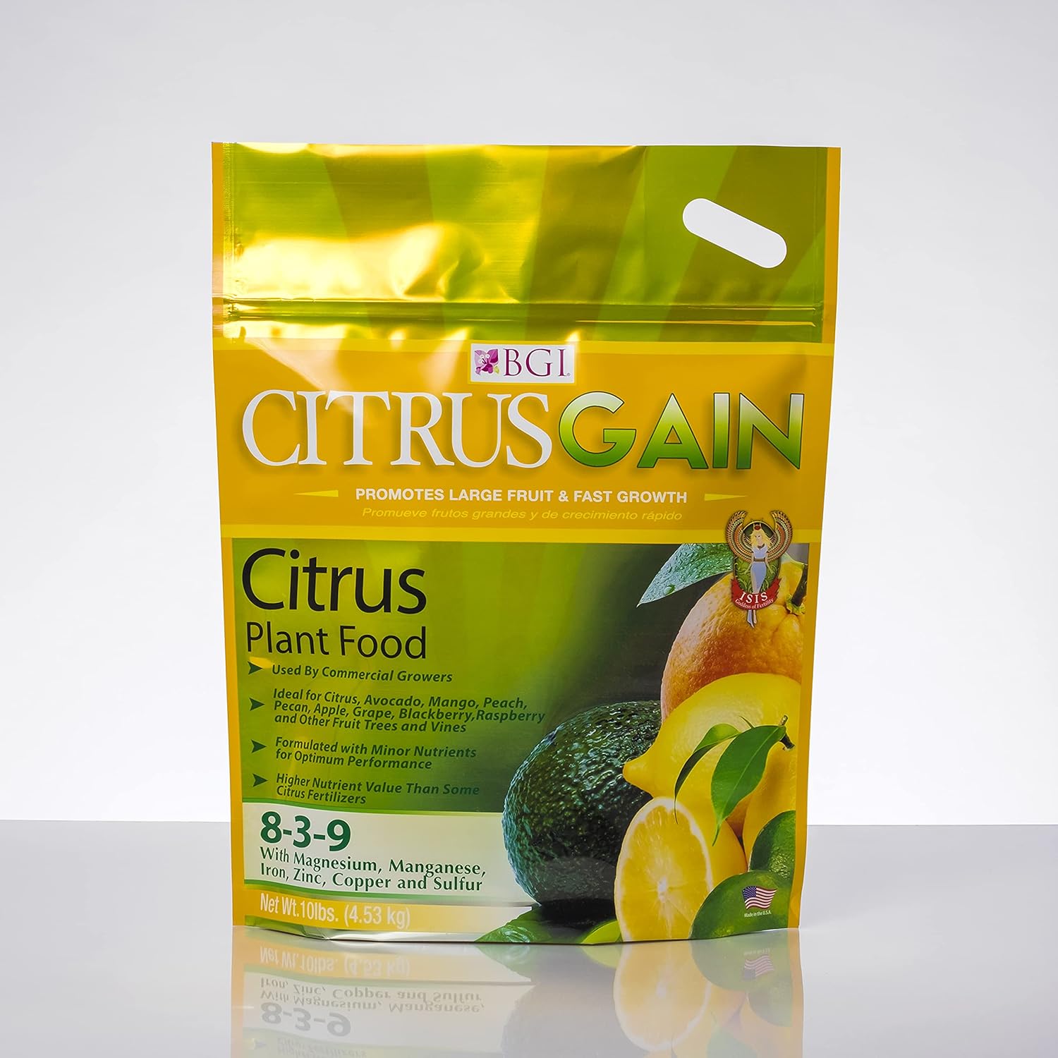 BGI Fertilizers CITRUSGAIN, Citrus Fertilizer, 10lb Bag