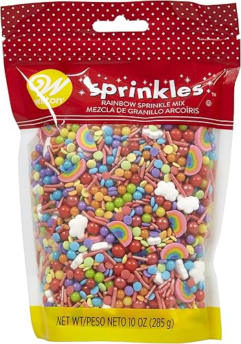 Miniatura 1 de Wilton Rainbow Sprinkles Mix, 10 onzas