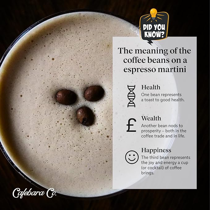 Cafebara Co. Espresso Martini Garnish Coffee Beans - 5oz miniatura 2