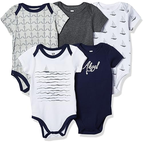 Hudson Baby Unisex Baby Cotton Bodysuits