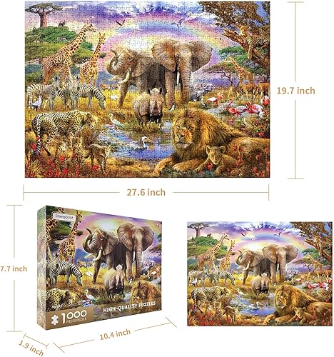 Miniatura 10 de Rompecabezas de 1000 piezas para adultos, de Terrazza del caffè la sera, Place du Forum, Arles, para adolescentes y niños, arte clásico de Vincent