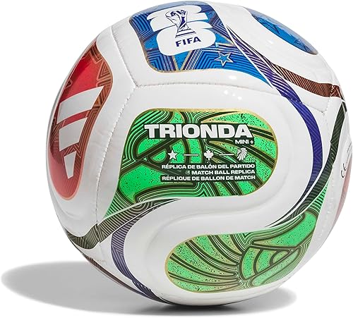 Miniatura 2 de adidas Balón de fútbol unisex para adultos de la Copa Mundial de la FIFA 26 Trionda Mini