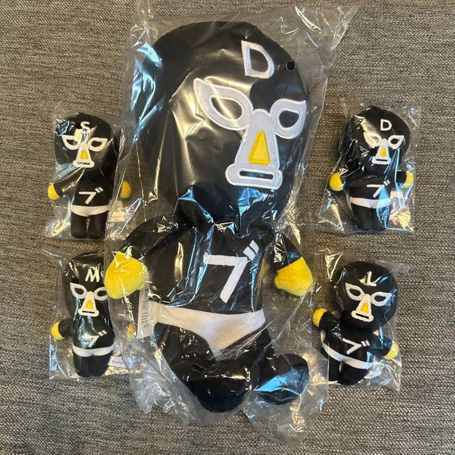 エガちゃんねる　ブリーフ団　ぬいぐるみ4体セット M D S L Amazon.co.jp: エガちゃんねる BIGぬいぐるみ 4種セット