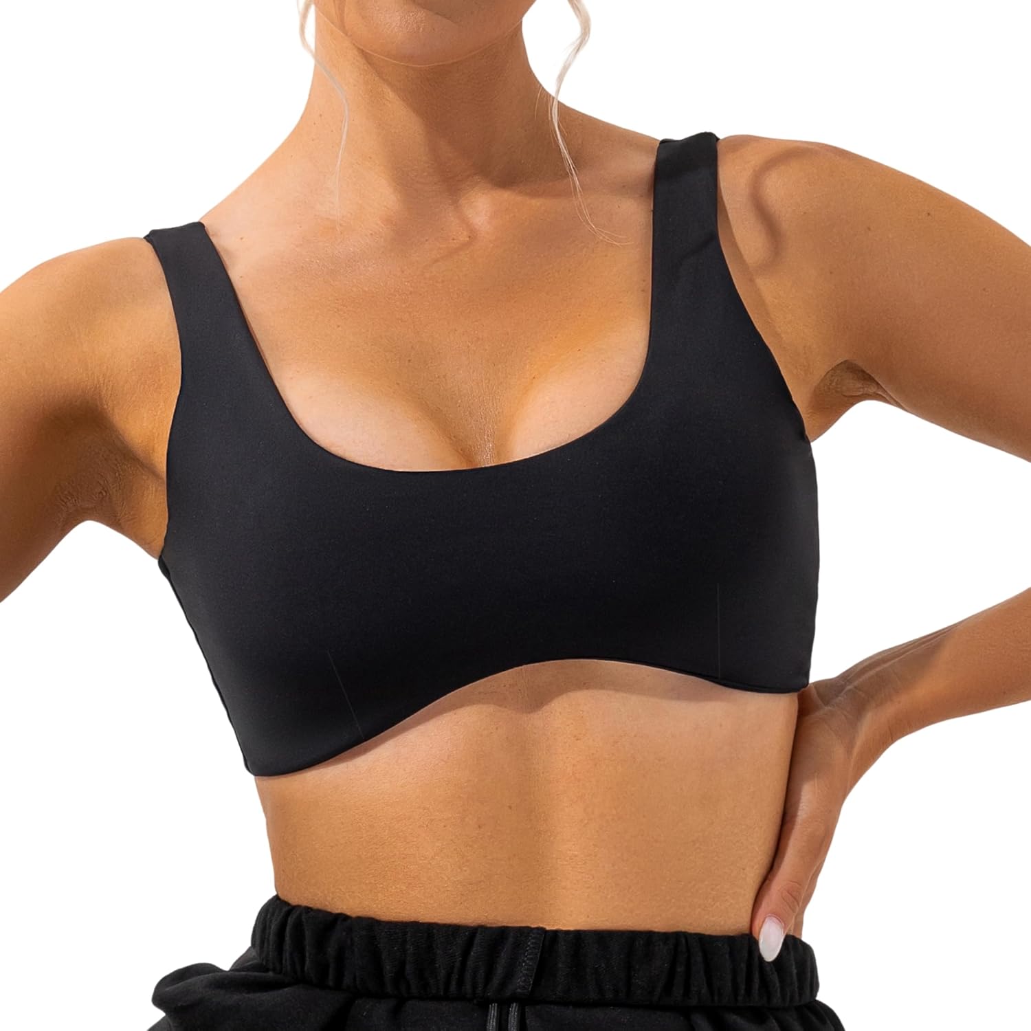 ABOCIW Womens Scoop Neck Sports Bra Padded U Back Jamaica Ubuy