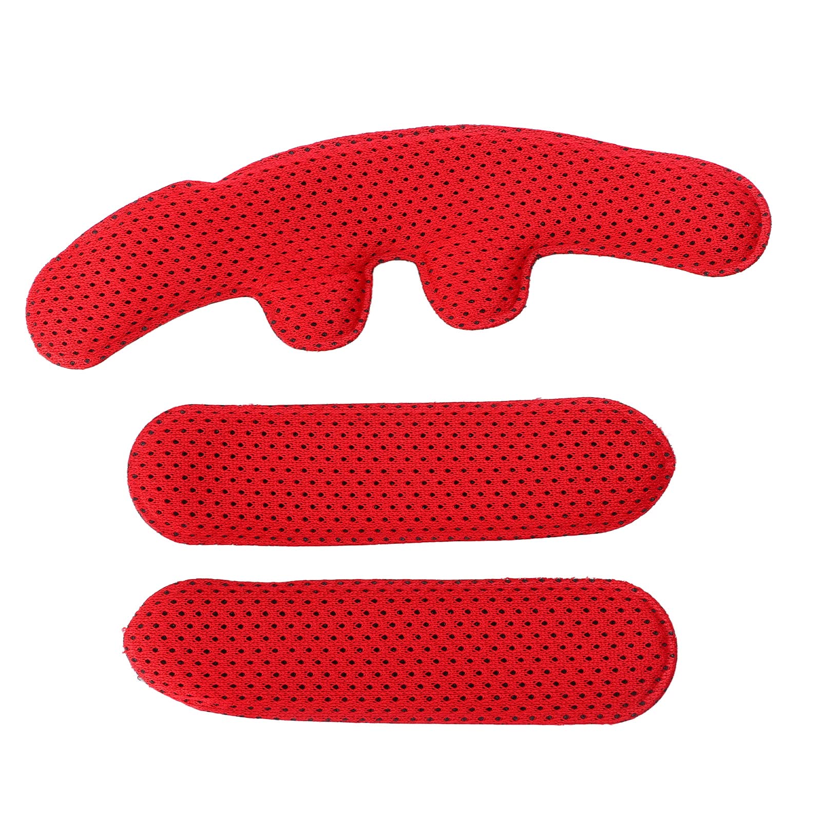 RiToEasysports Bike Helmet Sponge Replacement Comfortable Helmet Lining, Sticky Adhesive Foam Pads with, Ideal Replacement 36Pcs Set for BikeElectric Bike (One Size)
