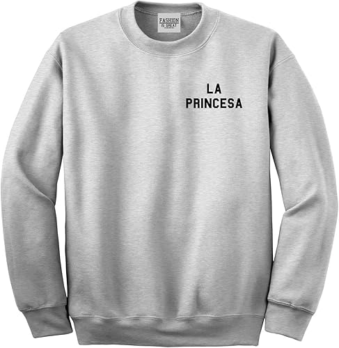 La princesa español pecho sudadera