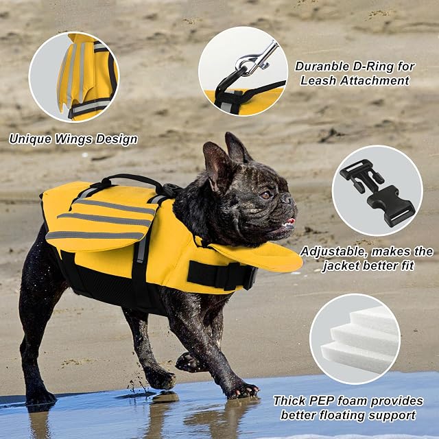 Foto 3 de 7 de Petglad Chaleco Salvavidas para Perro