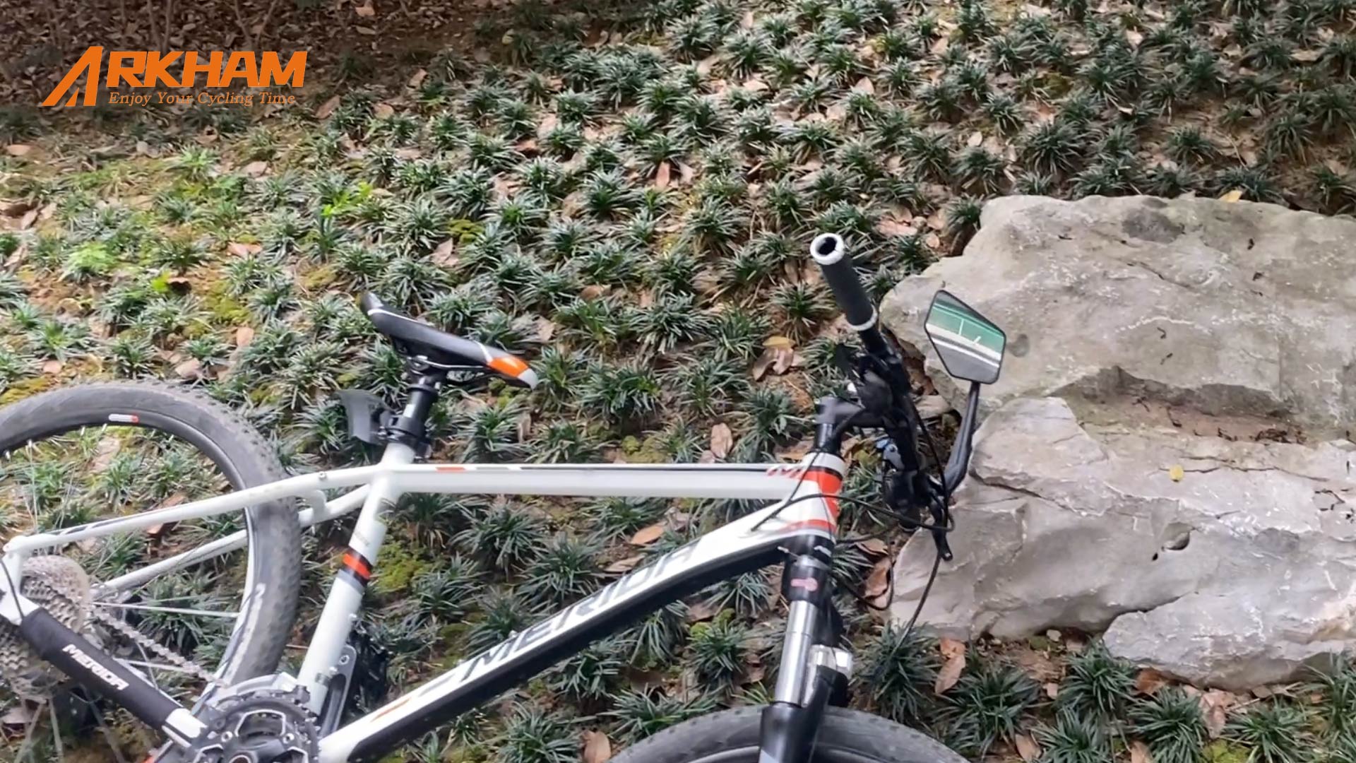 Specchietto Retrovisore Per Bici | Extra Large Girevole 360° | Per Manubri 22-25mm | HD E Pieghevole - Foto 4