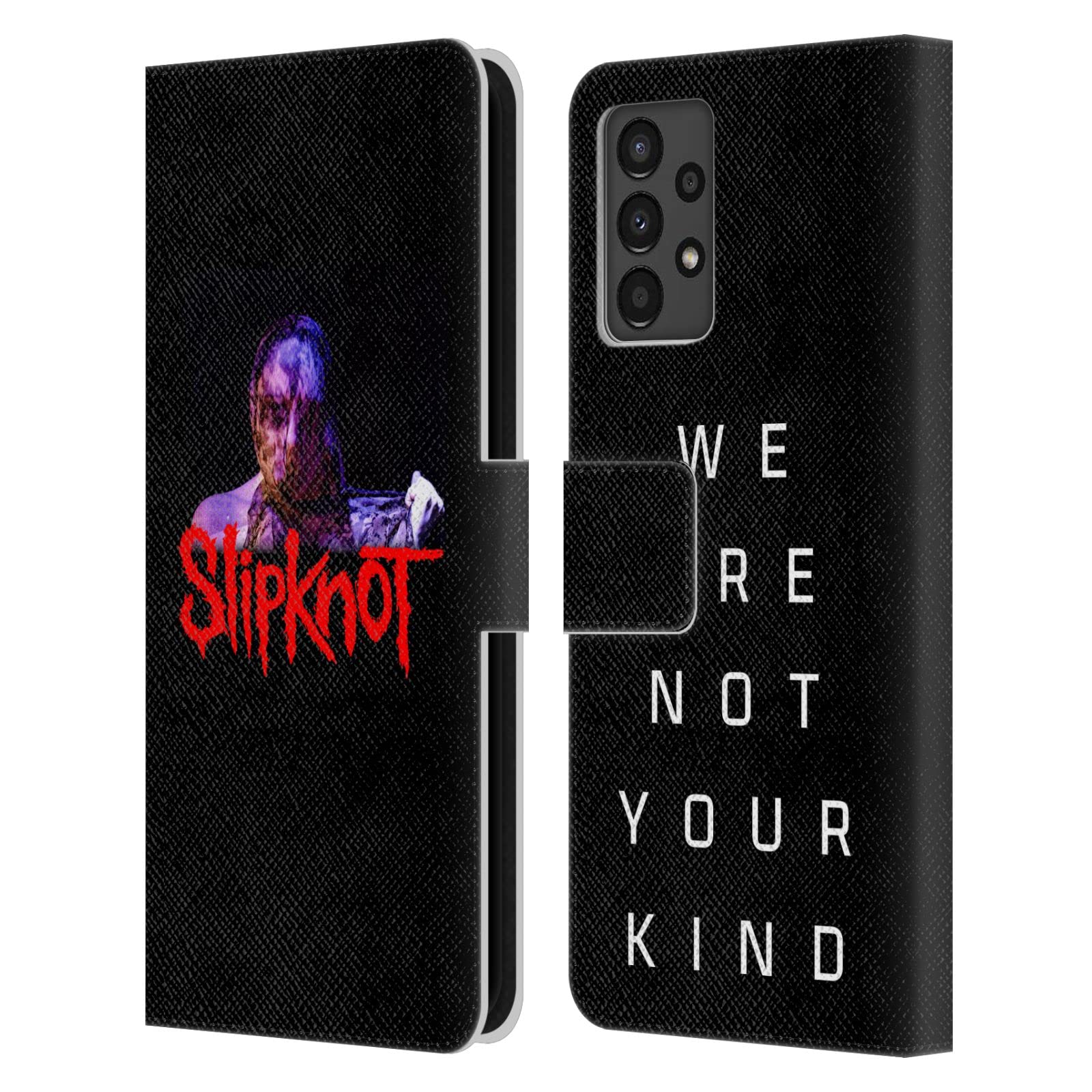 Funda Slipknot Samsung A13 carcasa libro cuero protectora 2022 7