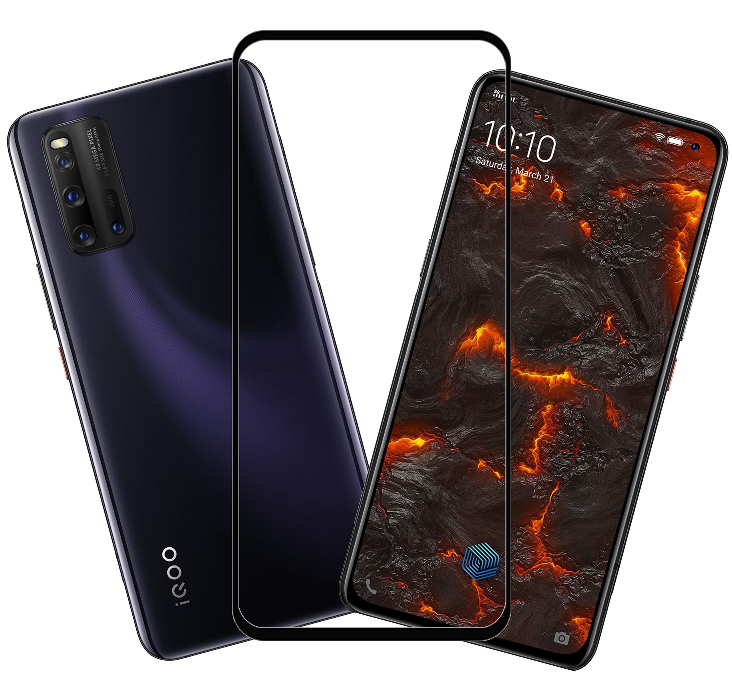 Glasgow hammer proof tempered glass for iqoo 3 [full protection] [full edge to edge full screen coverage gorilla coverage] [shield for your smart phone] - black (B084Z2HVVQ) Amazon Price History, Amazon Price Tracker