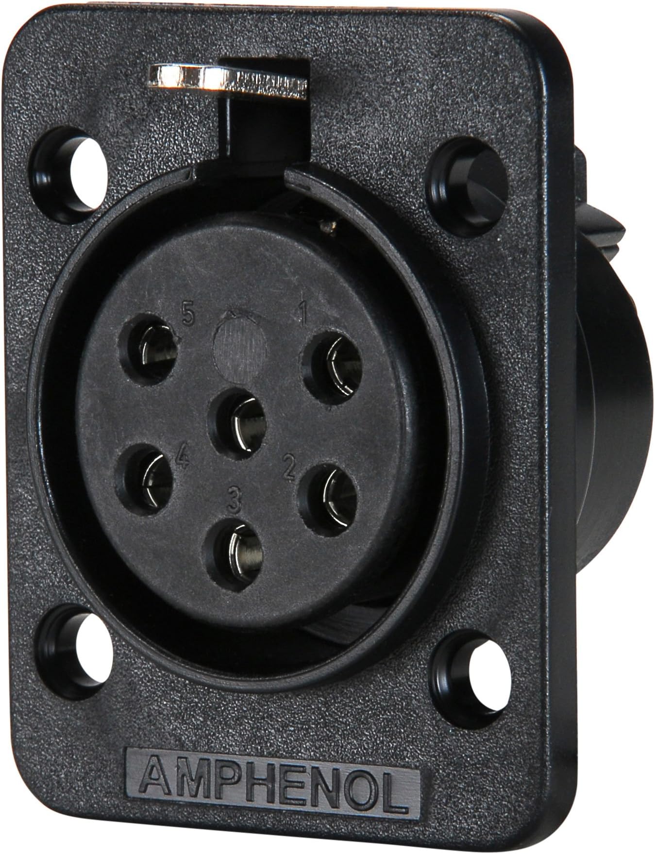 Amphenol AP-6-21 6-Pole AP Female Panel Mount Connector