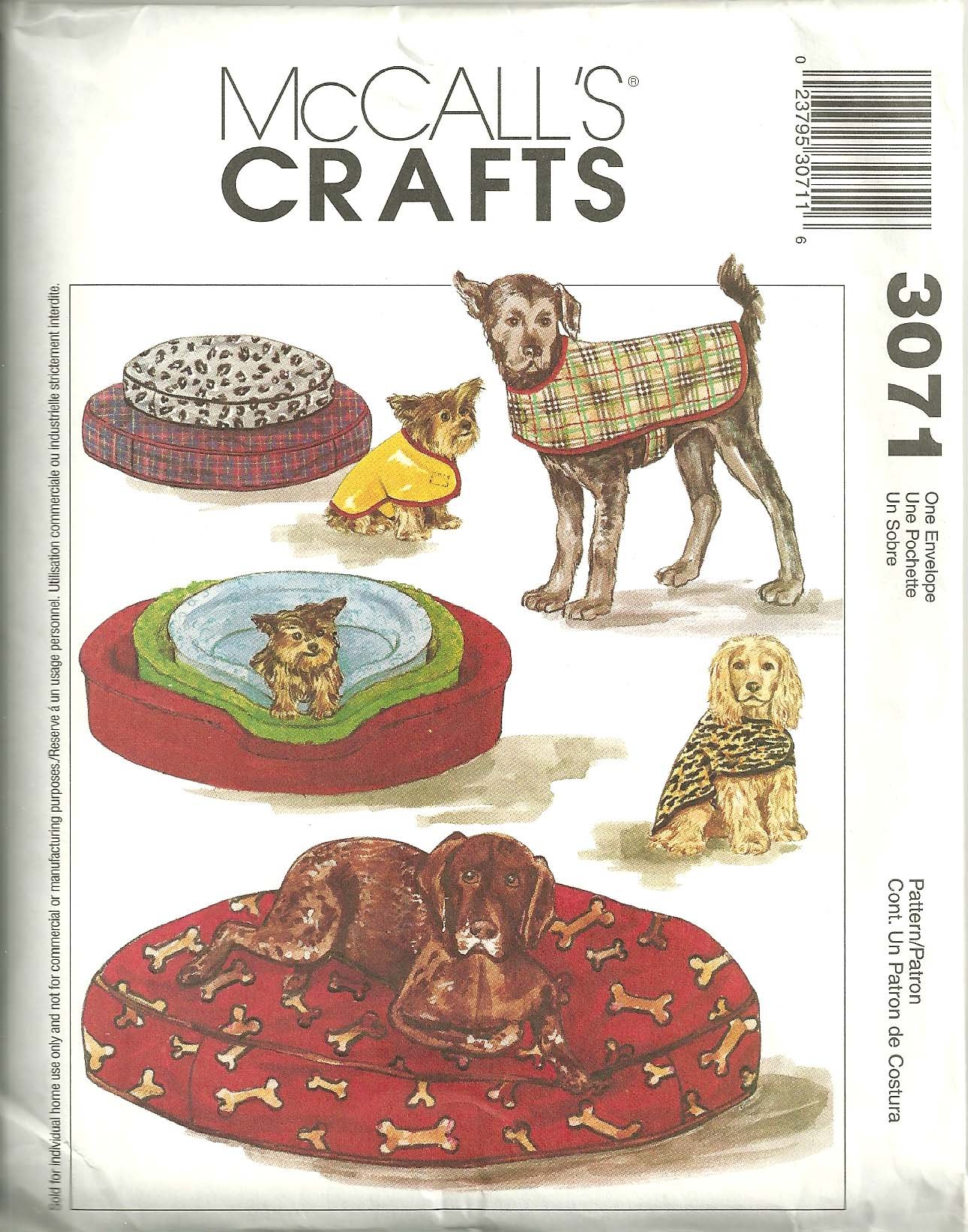 Dog carrier sewing pattern