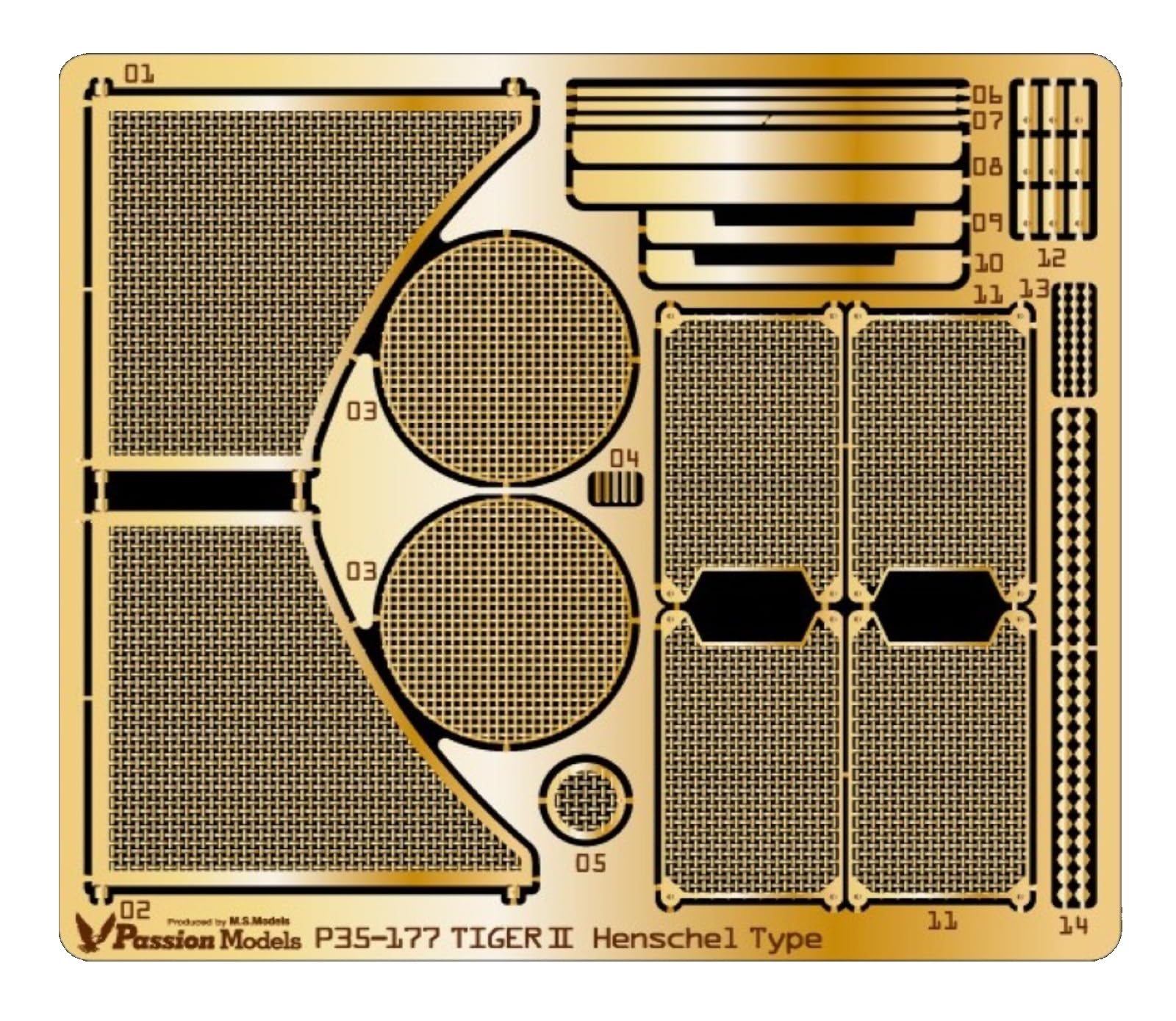 Amazon | パッションモデルズ 1/35 キングタイガー (ヘンシェル砲塔