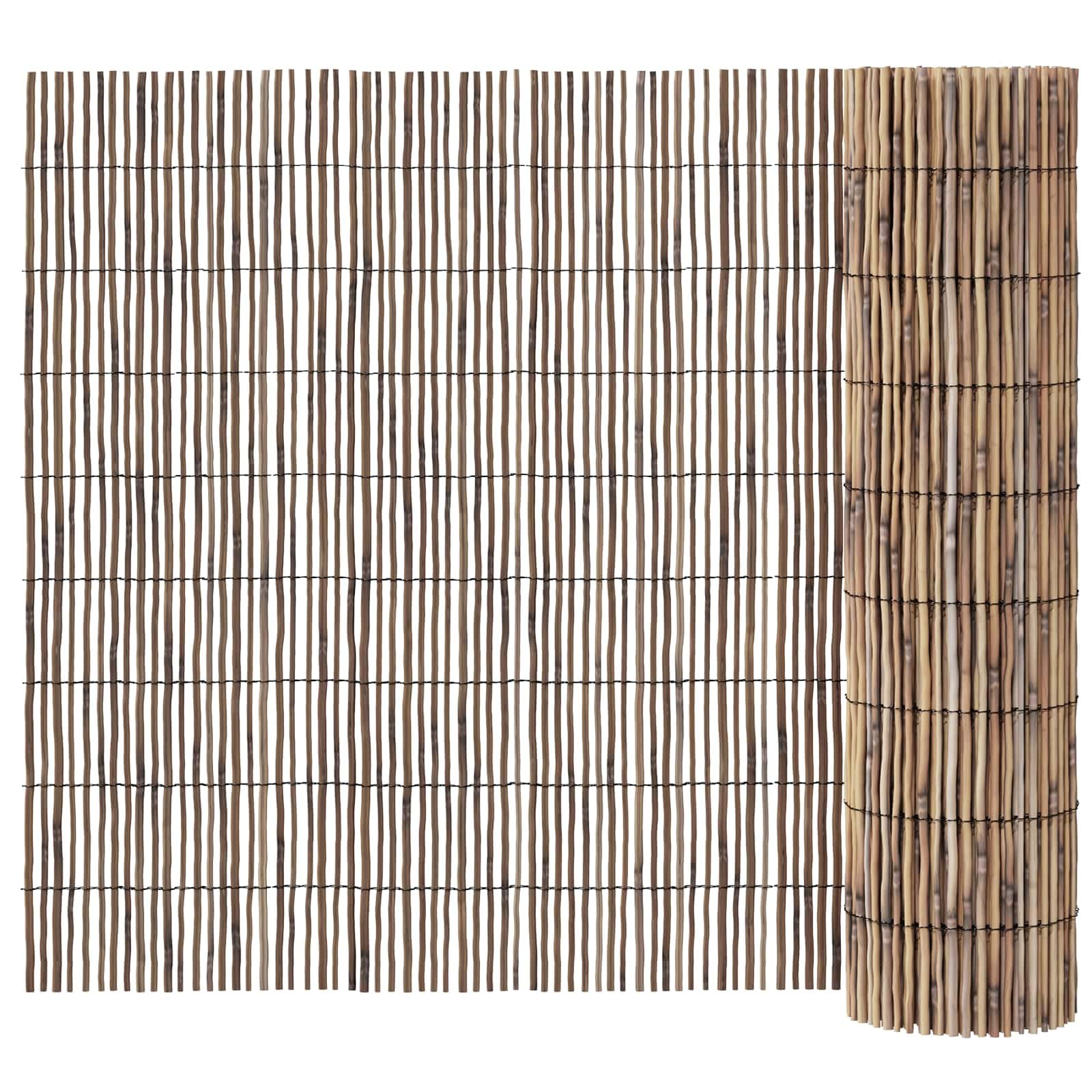 Vidaxl Garden Fence Natural
