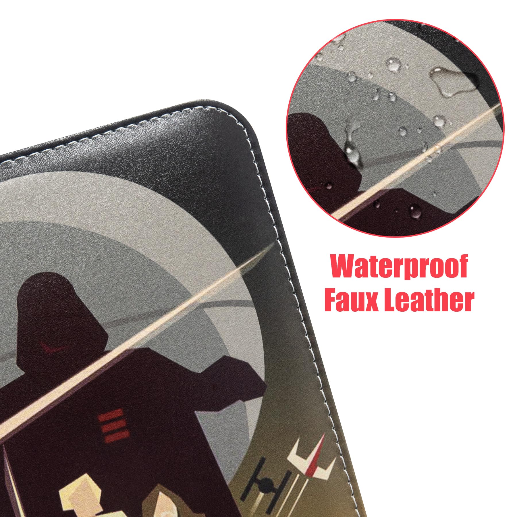 Álbum para cartas coleccionables de Star Wars, 9 bolsillos, 60 fundas, capacidad para hasta 1080 cartas, álbum impermeable para almacenamiento de cartas, expositor para cartas de Star Wars