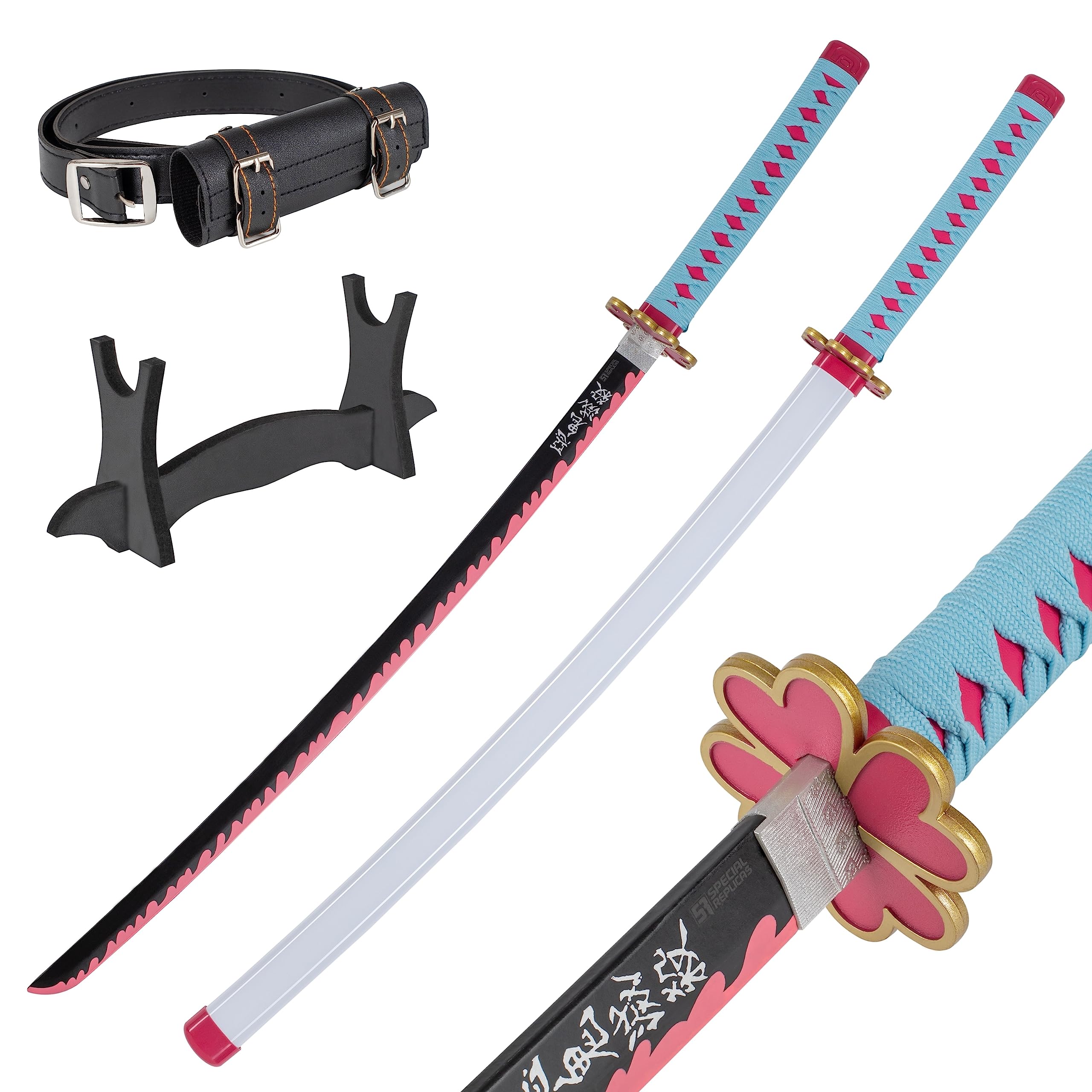 57 SPECIAL REPLICAS Anime Katana Cosplay Sword 105 cm / 41 inch – Bamboo Katana for Daemon Slayer Fans – Daemon Slayer Sword — image 1