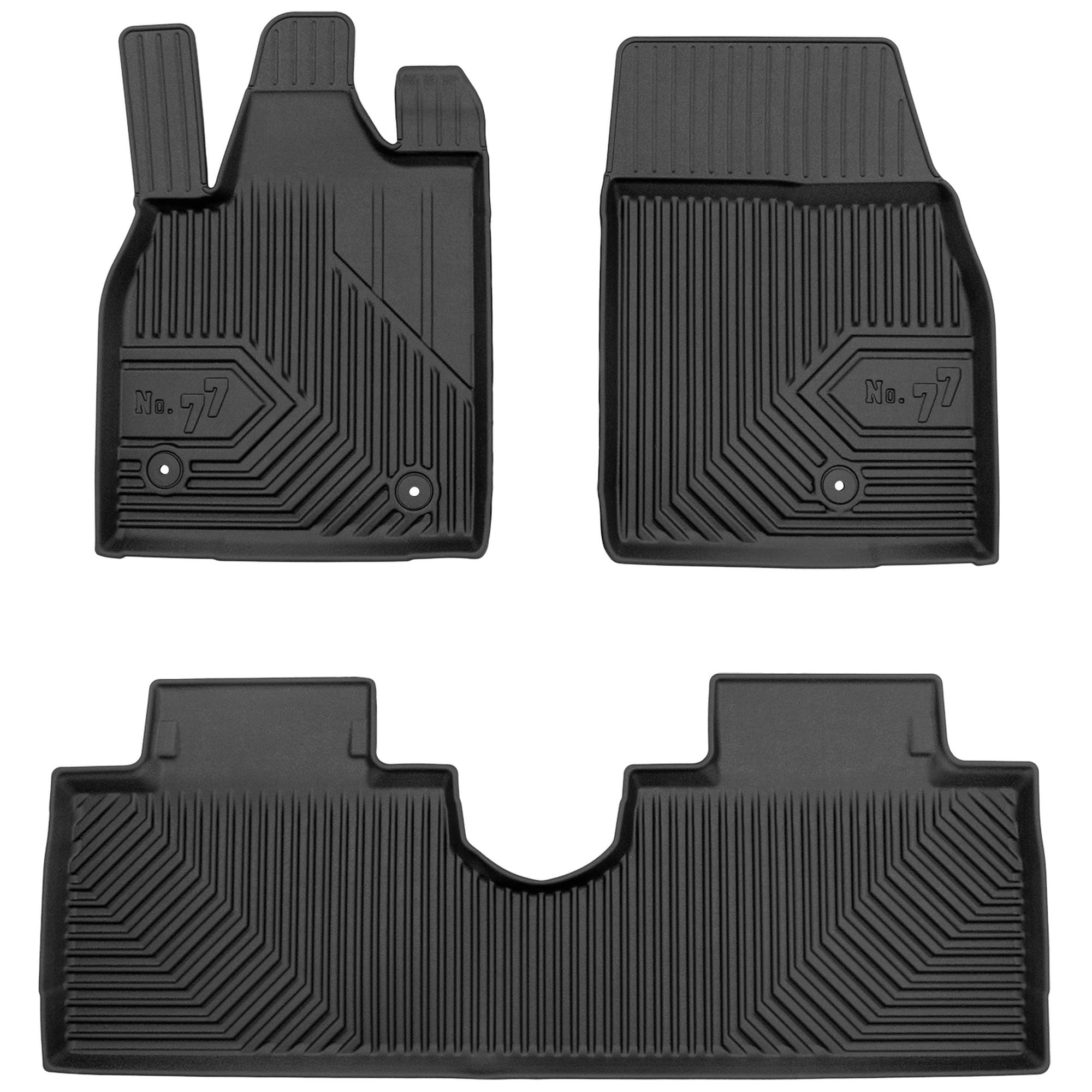 Velours automatten voor Ford Mustang VI Coupé, Cabriolet (2014-2023
