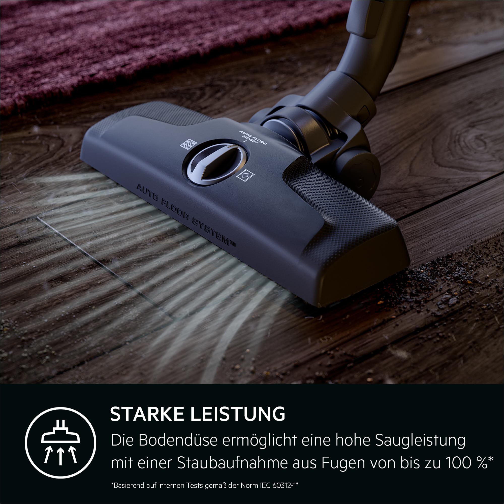 AEG CLEAN 6000 Staubsauger mit Beutel Rot