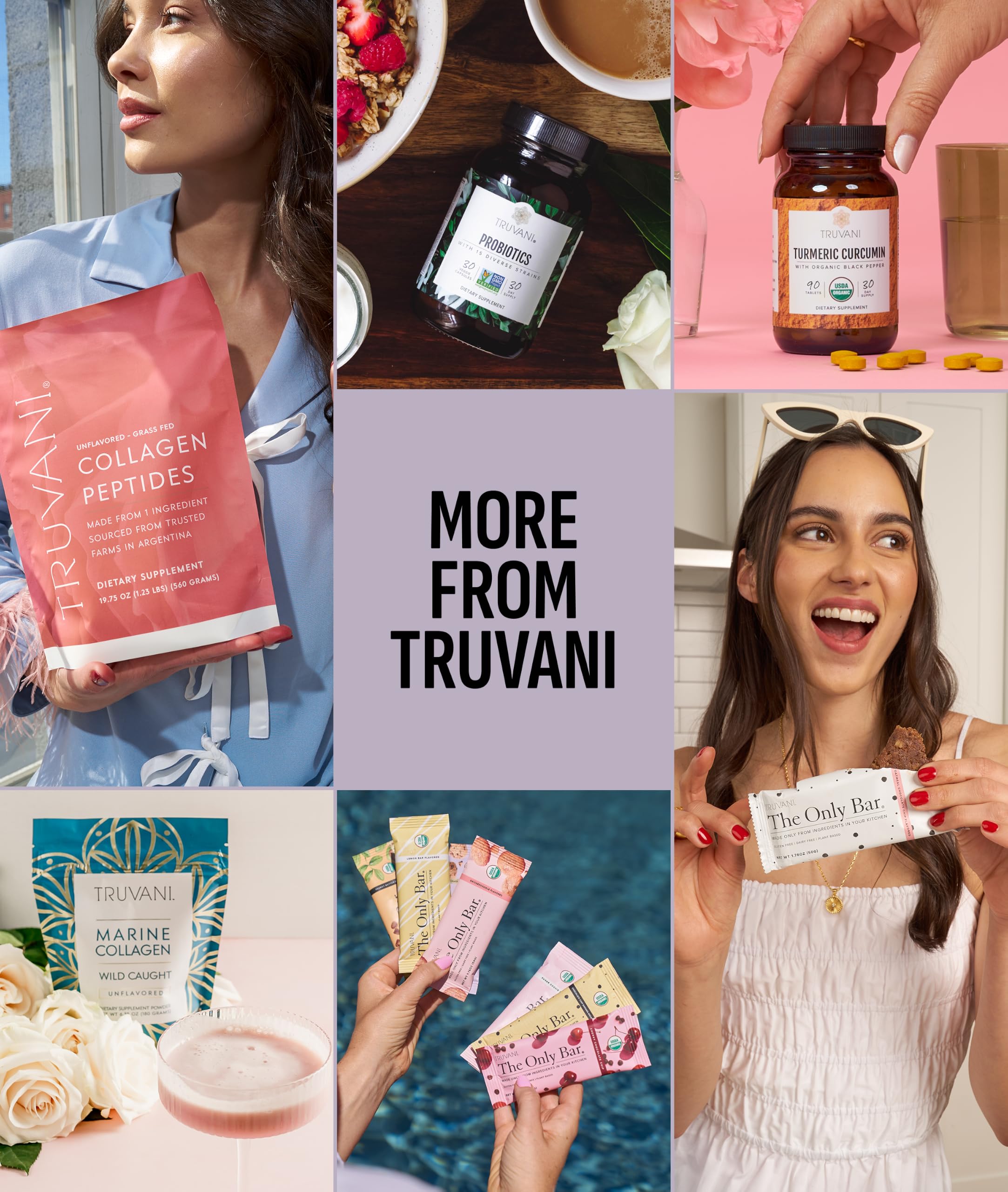 Truvani Organic Plant Based Protein Powder | Unflavored | 20 Servings — Amazon image 9