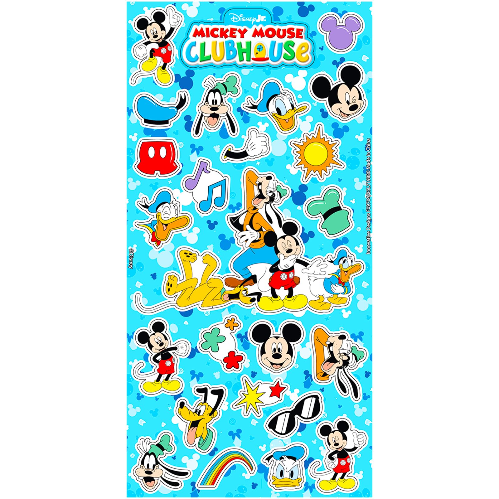 Topolino e Minnie Mouse Penne per bambini, confezione da 6 penne a sfera | Penne con personaggi carini con ciondoli Topolino e Minnie più adesivi, altro | Disney School, forniture per ufficio