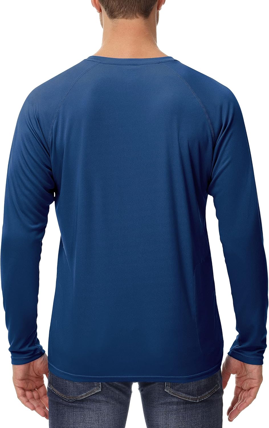 Rash Guard for Men Swim Shirt Quick Dry UPF 50+ Long Sleeve Fishing Shirt for Men UV Sun Protection Beach Shirts - Image 5