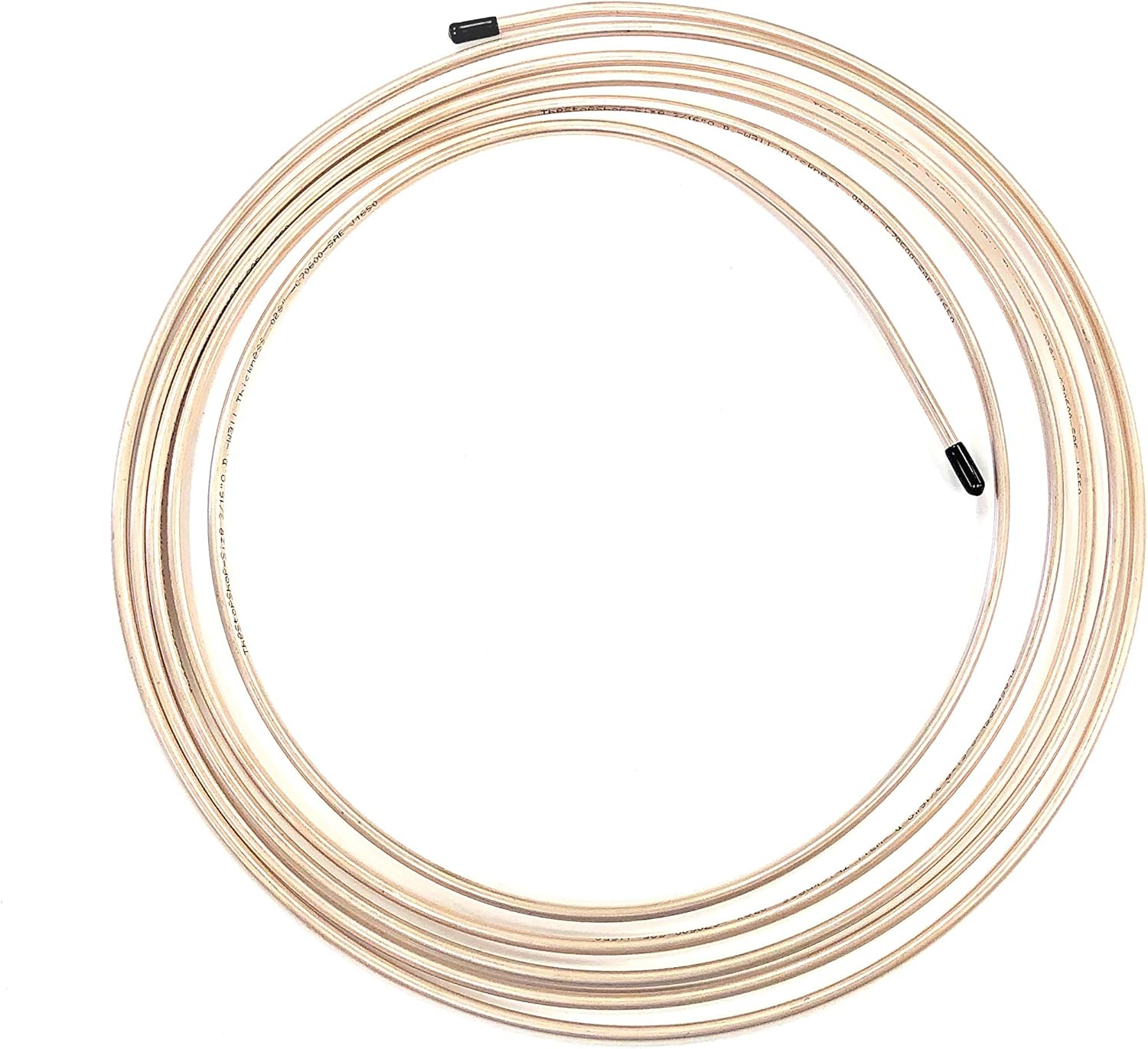 3/16 Copper Brake Line O'reilly 1/4 Brake Line 3 Kits. Each Kit Is 25 Feet Of 3/16 Inch (4.75 Mm) Copper Brake Lines 1/4 Copper Nickel Brake Line - Foto 5