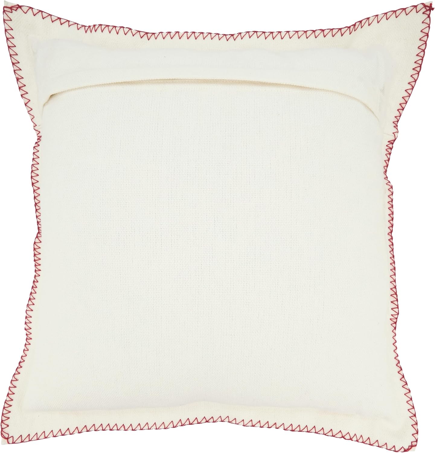 SARO LIFESTYLE Celena Collection Whip Stitched Flange Design Throw Pillow