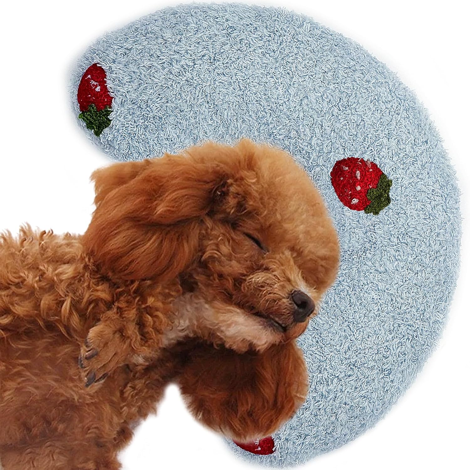 Amazon.com : Elscop Cutated Dog Calming Pillow Dog Neck Pillow Cat