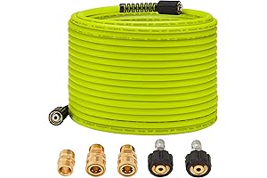 M MINGLE Pressure Washer Hose Repair Kit: 50 FT High Pressure Hose...