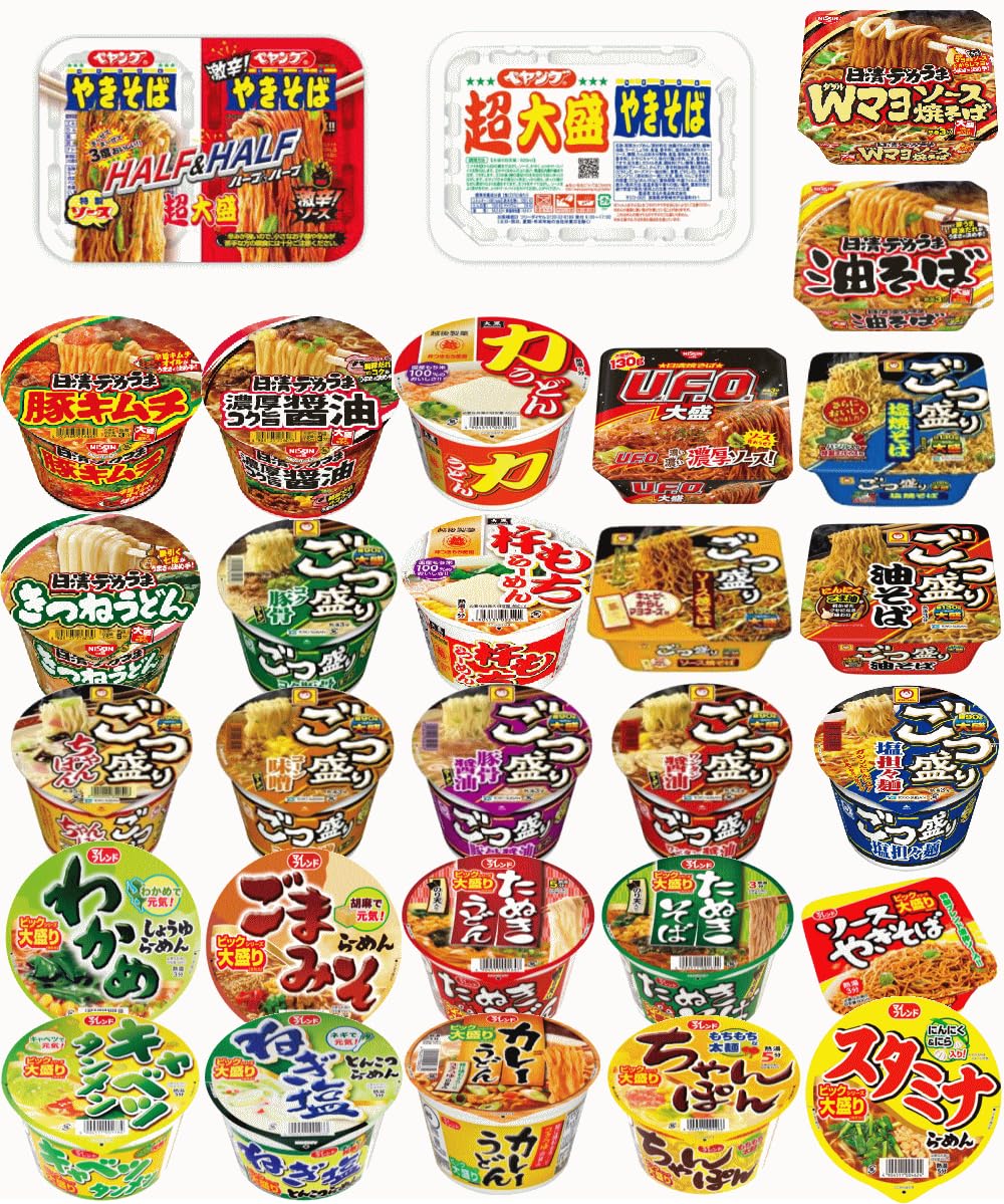 Amazon | ペヤングソース焼きそば超大盛も参加！ガッツリ派の デカ盛り