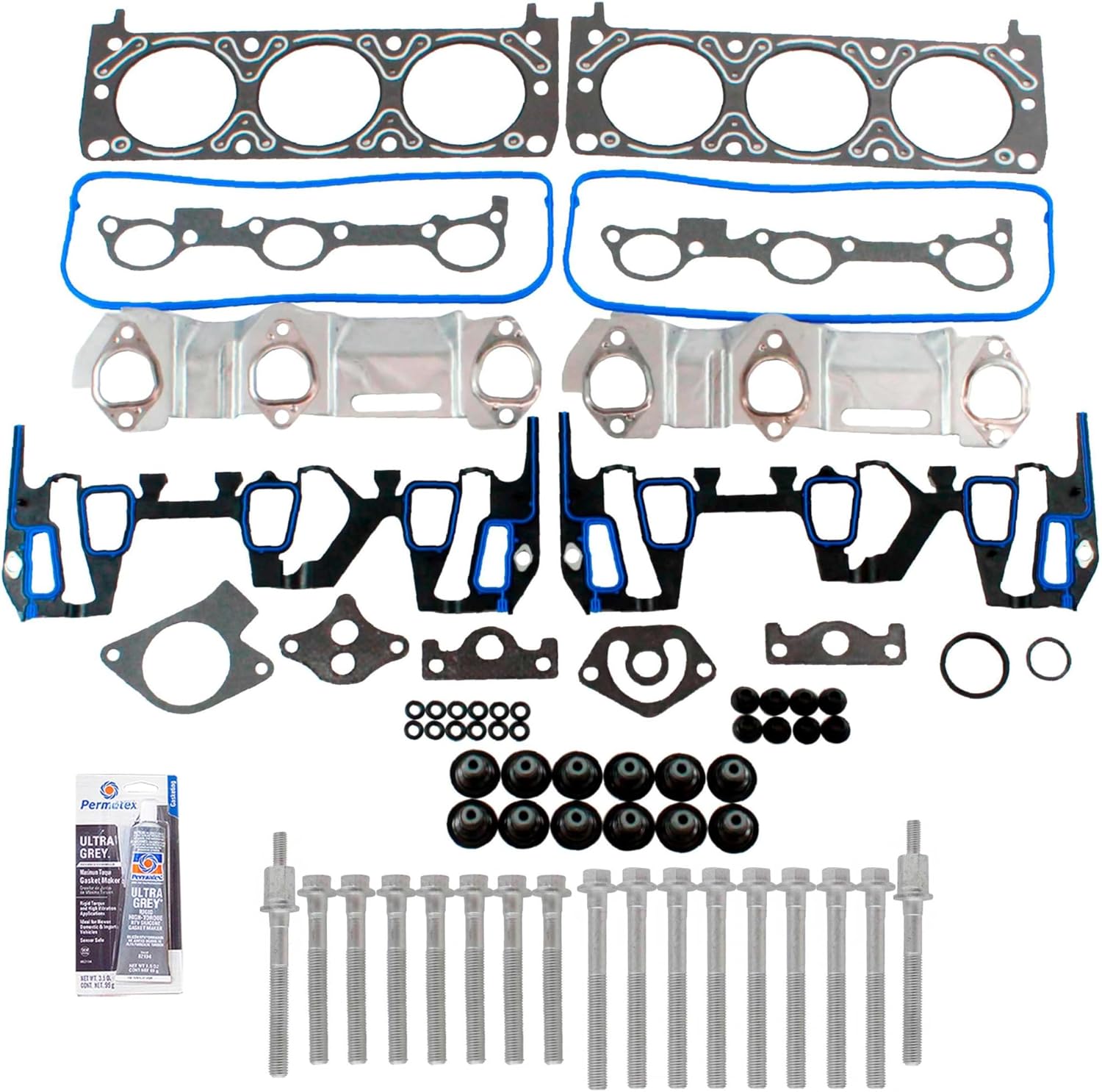 CPWK221 Head Gasket Set Bolt Kit Fits: 95-99 GMC Grand Prix Century Cutlass 3.1L OHV VIN M