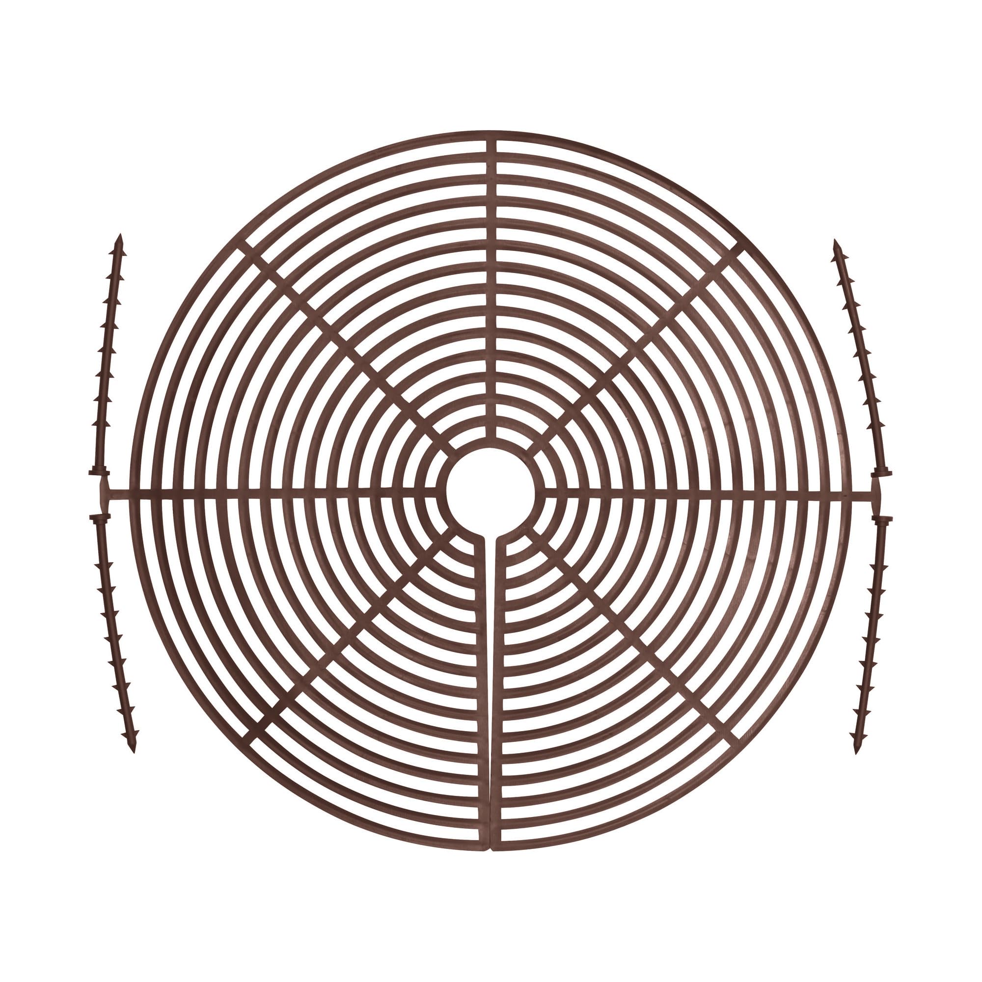 ABUS Grille protection plantes Noah 30 cm marron