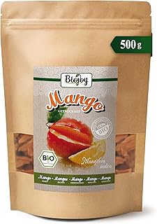 Biojoy Mangue séchée BIO (500 g), variété Brooks, non sulfurée