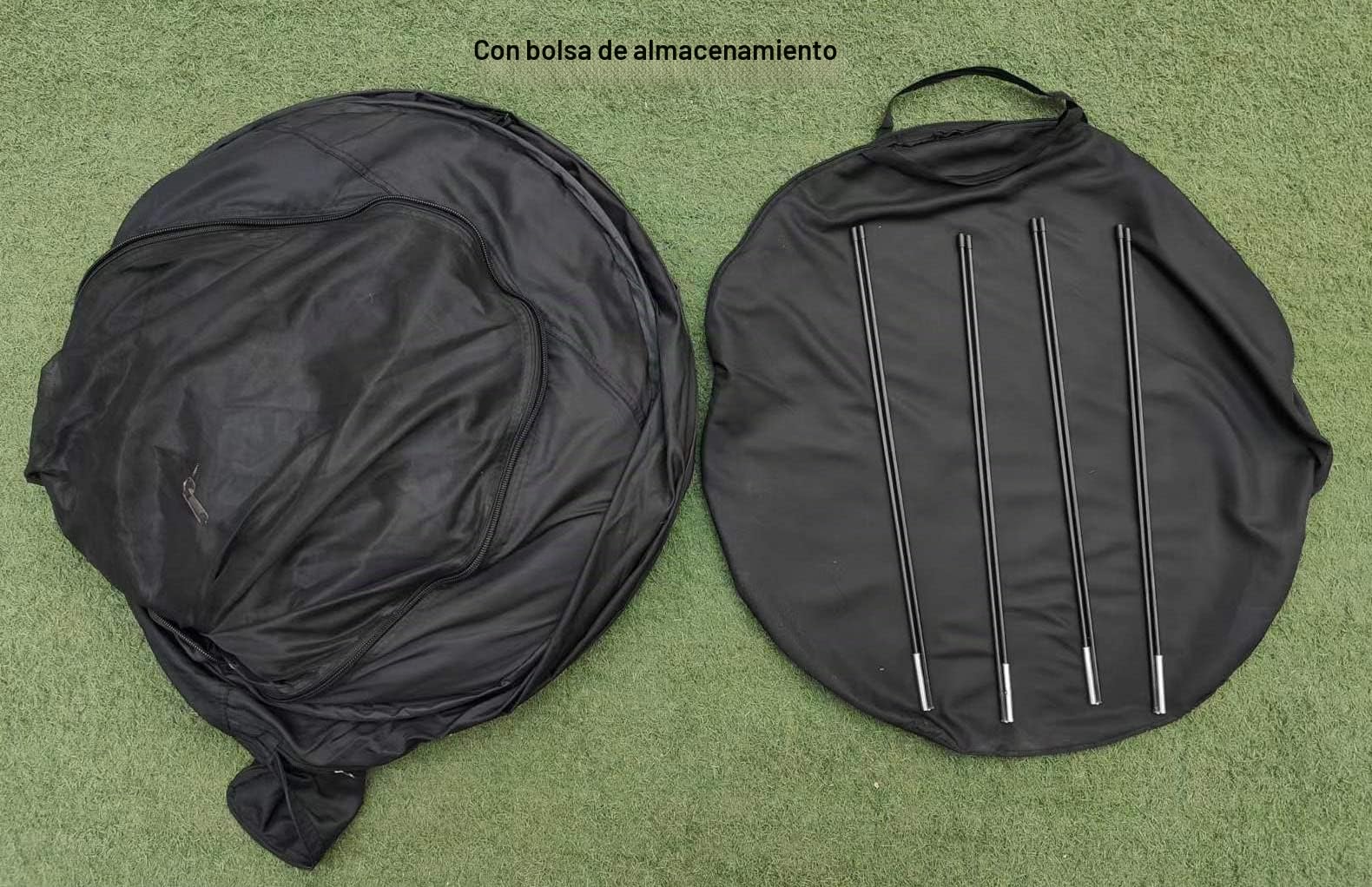 Tienda Campaña Cama para Niños/Adultos，Pop Up Tunel de Juego Carpa Cama Infantil Casitas Infantiles Tela Portátil Cabañas Tiendas de Ropa de Cama 81"X 41" X 47"