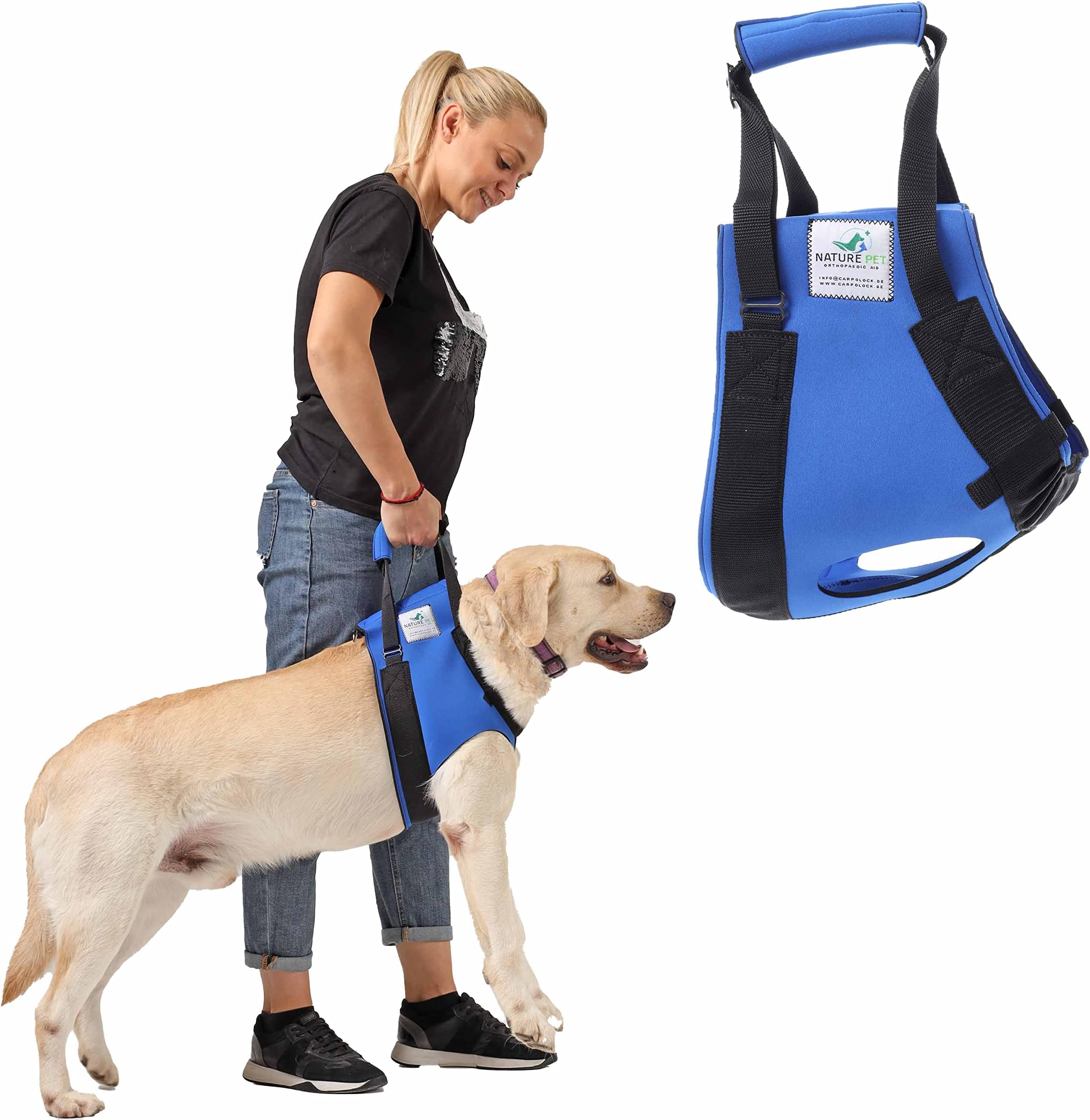 Pfaff Medical Dog Carrier/Lifting Front Harness for Elderly or Injured Dogs (Large)