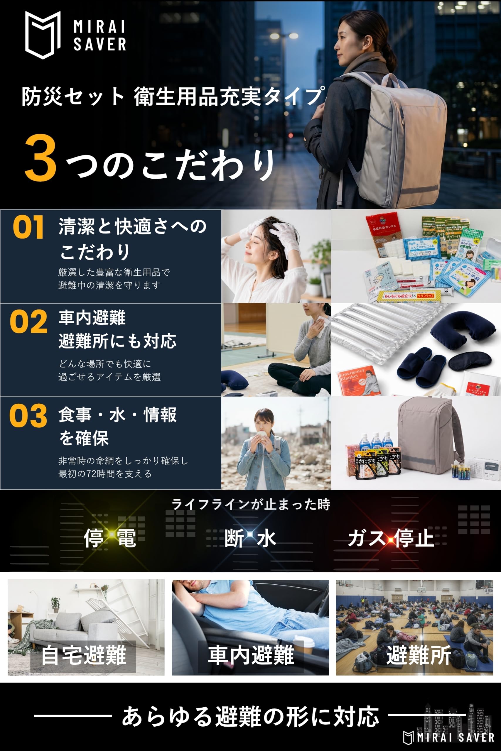 Amazon.co.jp: 【37種類60点 1人用】災害時の「お風呂に入れない不快